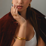 Organic Wave Bangle