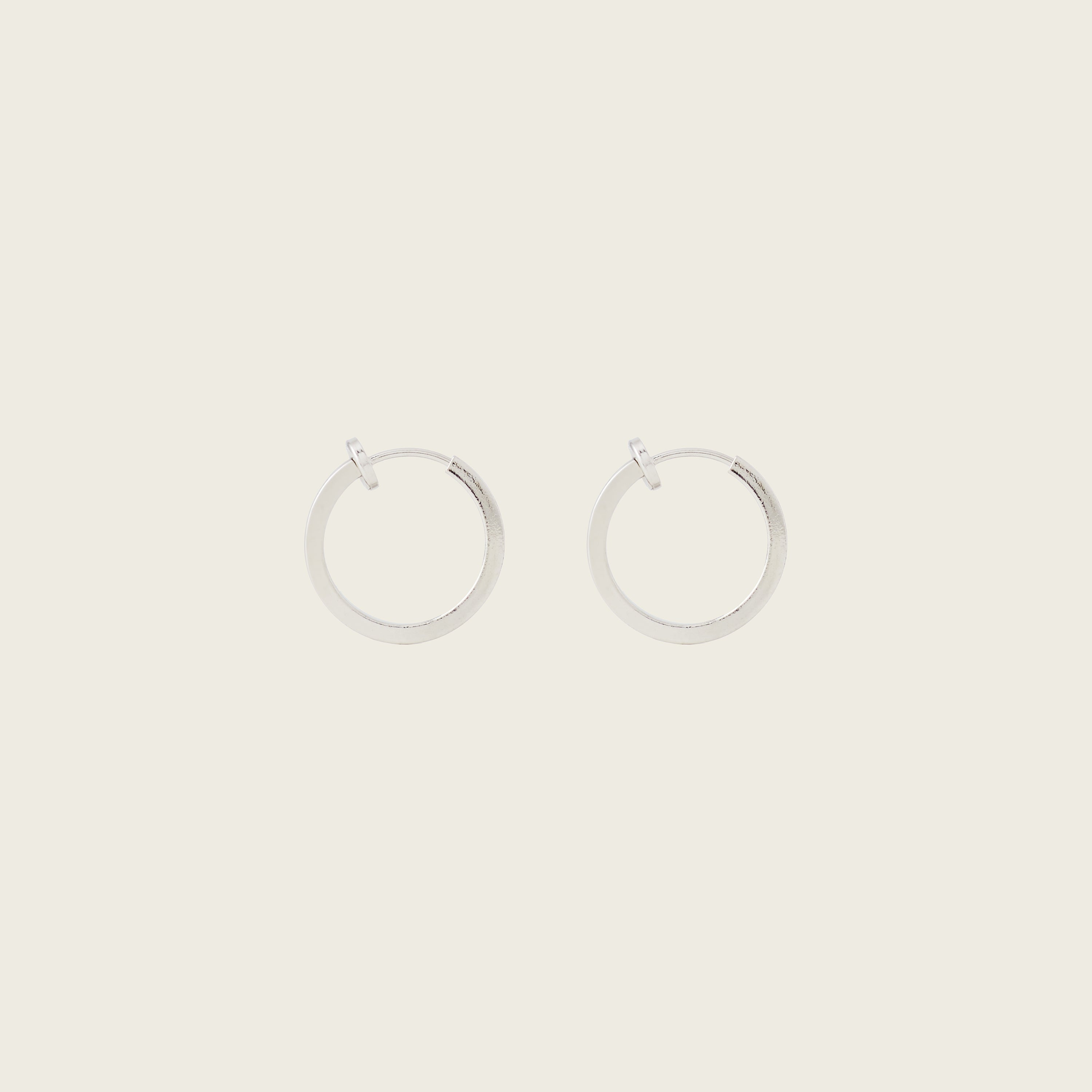 Mini Hoop Clip On Earrings
