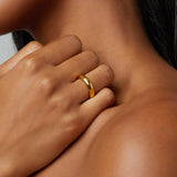 Moderna Band Ring in Gold