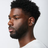 Nested Ear Cuff in Silver