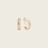 Olivia Clip On Earrings in Gold