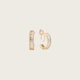 Olivia Clip On Earrings in Gold