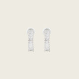 Olivia Clip On Earrings in Silver