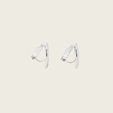 Paloma Clip On Earrings in Silver