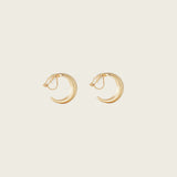 Auria Clip On Earrings in Gold