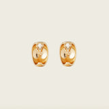 Auria Clip On Earrings in Gold