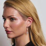 Seren Clip On Earrings in Silver