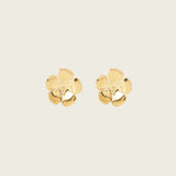 Sierra Clip On Earrings in Gold