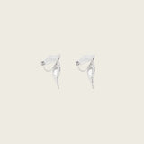 Sierra Clip On Earrings in Silver