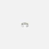 Smooth Band Ear Cuff in Silver