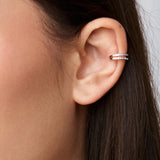 Stella Ear Cuff in Silver