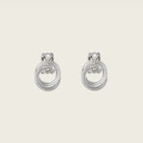 Wren Clip On Earrings in Silver