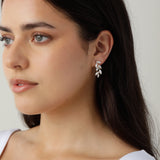 Iris Clip On Earrings in Gold