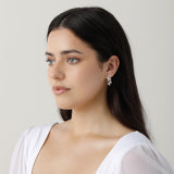 Iris Clip On Earrings in Gold