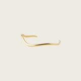 Thin Organic Wave Bangle