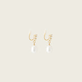 Tiana Clip On Earrings in Gold