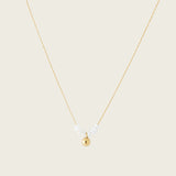 Tina Pearl Necklace in Gold