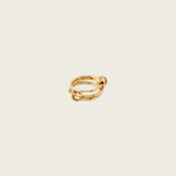 Trio Interlocked Ring in Gold