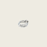 Trio Interlocked Ring in Silver
