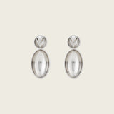 Vista Drops Clip On Earrings in Silver