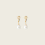 Celeste Clip On Earrings in Gold