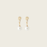 Celeste Clip On Earrings in Gold