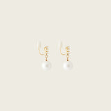 Celeste Clip On Earrings in Gold