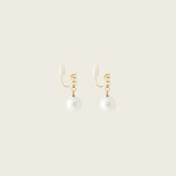 Celeste Clip On Earrings in Gold