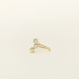 Helix Ear Cuff Set in Gold