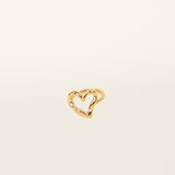 Ai Heart Ring in Gold