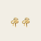 Alice Clip On Earrings in Gold