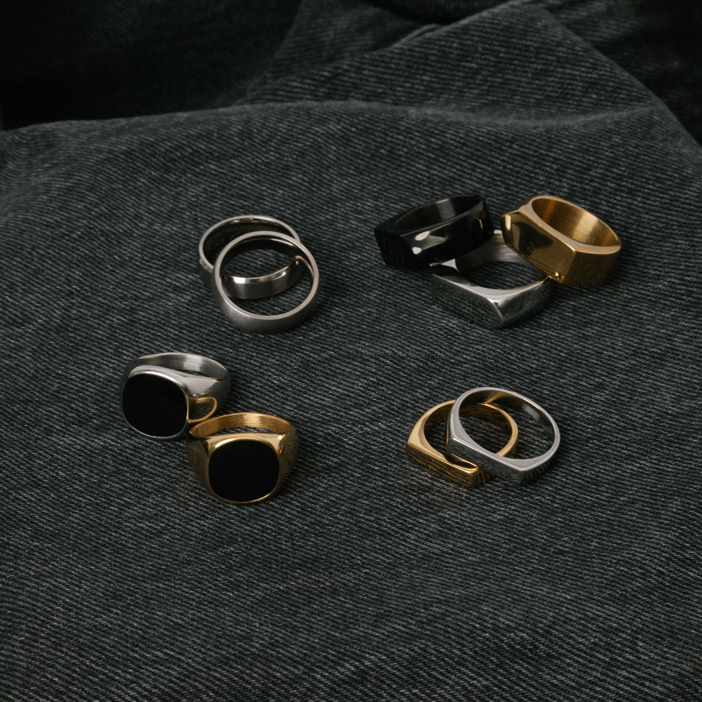 Image of the Smooth Cigar Band Ring is crafted out of titanium, with a 6mm width.