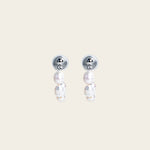 Image of the Blair Clip On Earrings. Our earrings offer a secure 24-hour hold and adjustable fit for all ear types, ideal for sensitive or stretched ears. Elevate your everyday ensemble with a touch of sophistication.