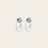 Image of the Blair Clip On Earrings. Our earrings offer a secure 24-hour hold and adjustable fit for all ear types, ideal for sensitive or stretched ears. Elevate your everyday ensemble with a touch of sophistication.