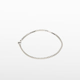 Box Chain Bracelet in Silver