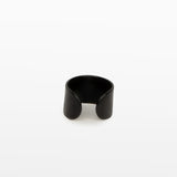 Cigar Band Ear Cuff in Black