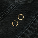 Classic Hoop Clip On Earrings