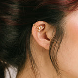 Helix Ear Cuff Set in Gold