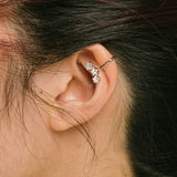 Helix Ear Cuff Set in Silver