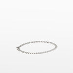 Image of the Cuban Chain Bracelet is made of durable stainless steel, and offers a non-tarnish finish and water resistance.