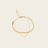 Double Layered Bracelet
