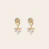 Grace Clip On Earrings in Gold