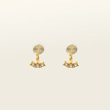  Image of the Juliette Clip-On Earrings offer a medium-strength, secure hold that lasts 24 hours. Easily adjustable with a gentle squeeze, these Mosquito Coil Clip-Ons are ideal for thick/large ears as well as sensitive ears. Crafted with gold-tone plated metal alloy and cubic zirconia, this item is sold as a single pair.