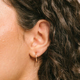 Mini Hoop Clip On Earrings