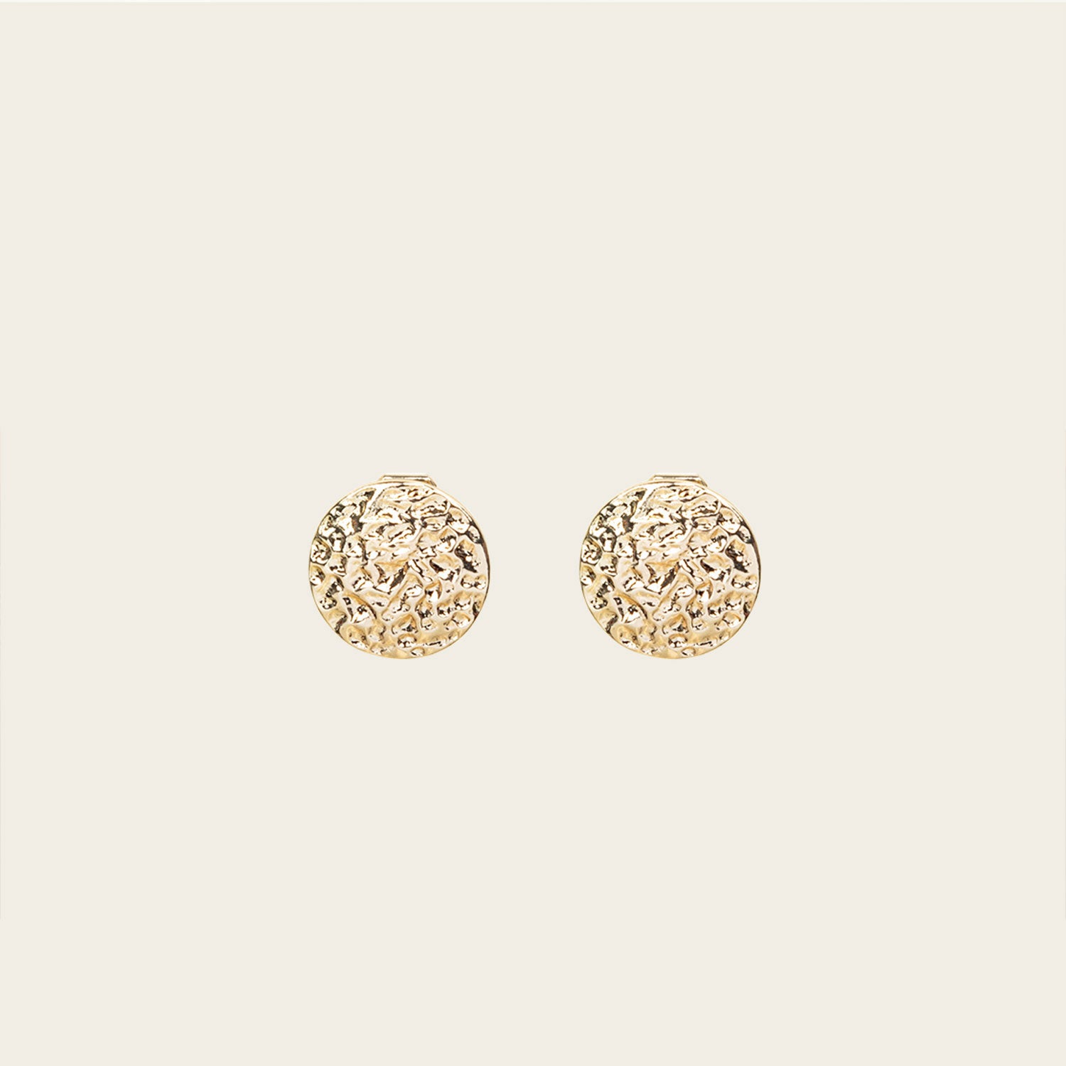 Image of the Paloma Clip-On Earrings in Gold provide a secure fit that is perfect for all ear types, including thick/large ears, sensitive ears, small/ thin ears, and stretched/healing ears. These earrings are crafted with a copper alloy and are free of lead and nickel. Their removable rubber padding ensures comfortable wear for up to 12 hours. This package contains one pair of earrings.