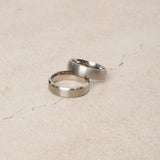 Brushed Cigar Band Ring