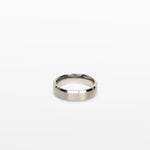 Image of the Smooth Cigar Band Ring is crafted out of titanium, with a 6mm width.
