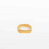 Straight Band Ring in Gold