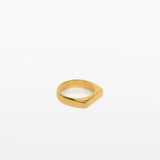 Straight Band Ring in Gold