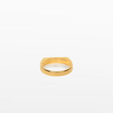 Straight Band Ring in Gold